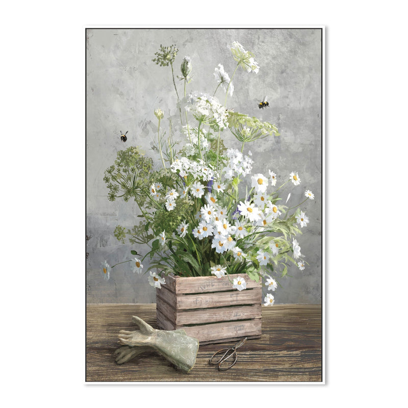 wall-art-print-canvas-poster-framed-Cottage Gardening, Style B , By Danhui Nai-GIOIA-WALL-ART