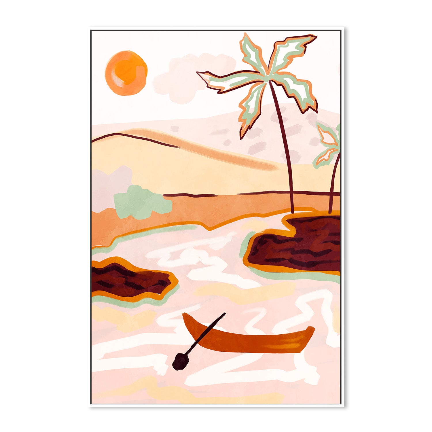 wall-art-print-canvas-poster-framed-Cotton Candy Skies-5