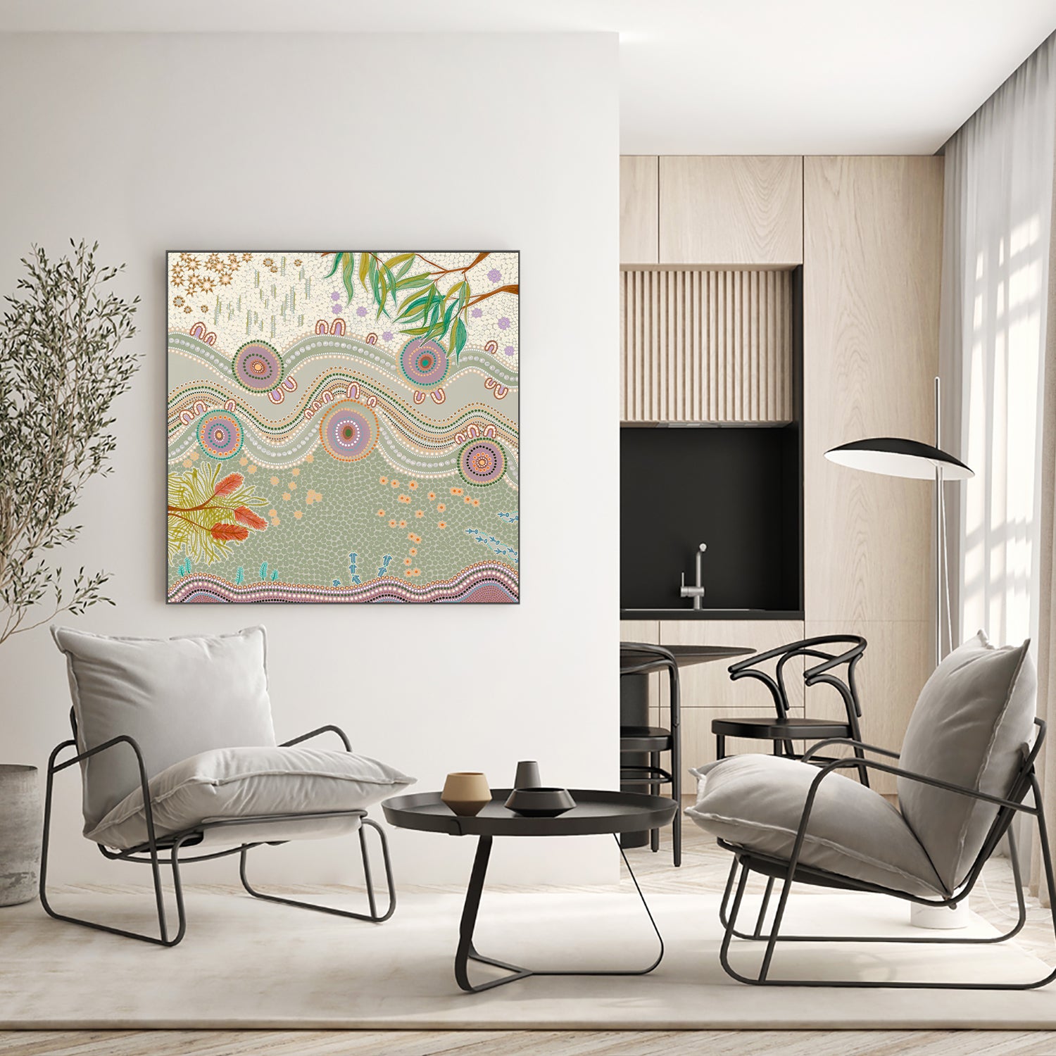 wall-art-print-canvas-poster-framed-Country in Bloom-7