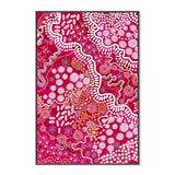 wall-art-print-canvas-poster-framed-Country In Colour Pink-by-Leah Cummins-Gioia Wall Art