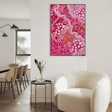 wall-art-print-canvas-poster-framed-Country In Colour Pink-by-Leah Cummins-Gioia Wall Art