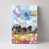 wall-art-print-canvas-poster-framed-Country Road Path-by-Lia Nell-Gioia Wall Art