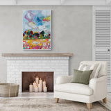 wall-art-print-canvas-poster-framed-Country Road Path-by-Lia Nell-Gioia Wall Art