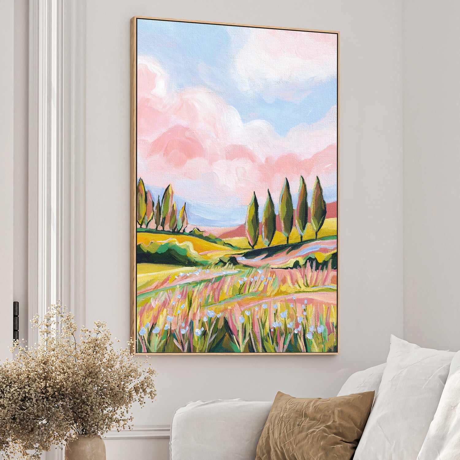 wall-art-print-canvas-poster-framed-Countryside Haze-2