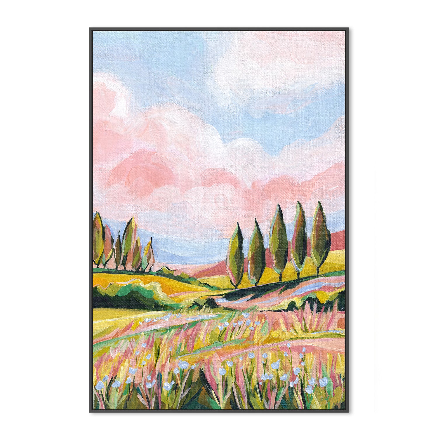 wall-art-print-canvas-poster-framed-Countryside Haze-3