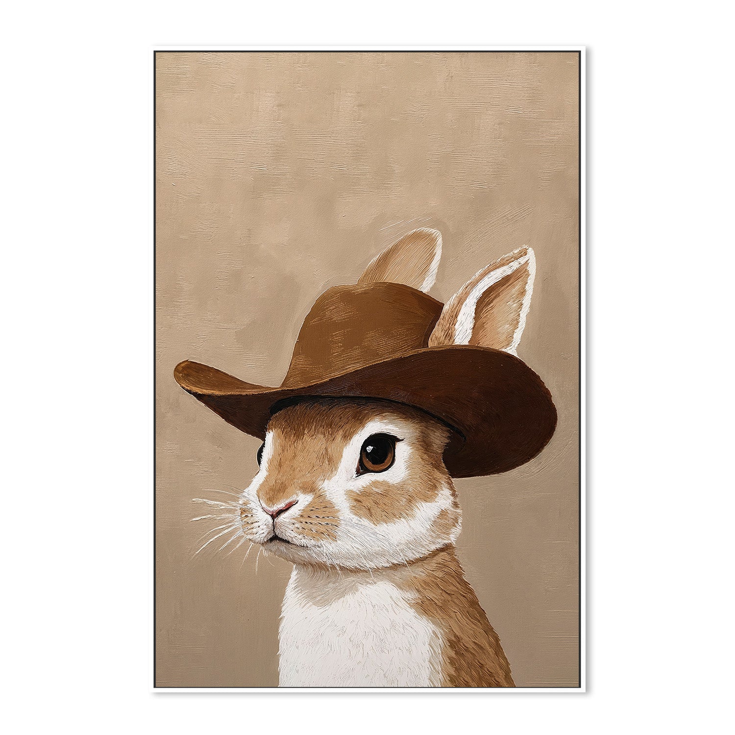 wall-art-print-canvas-poster-framed-Cowboy Bunny , By Lady Hana-5