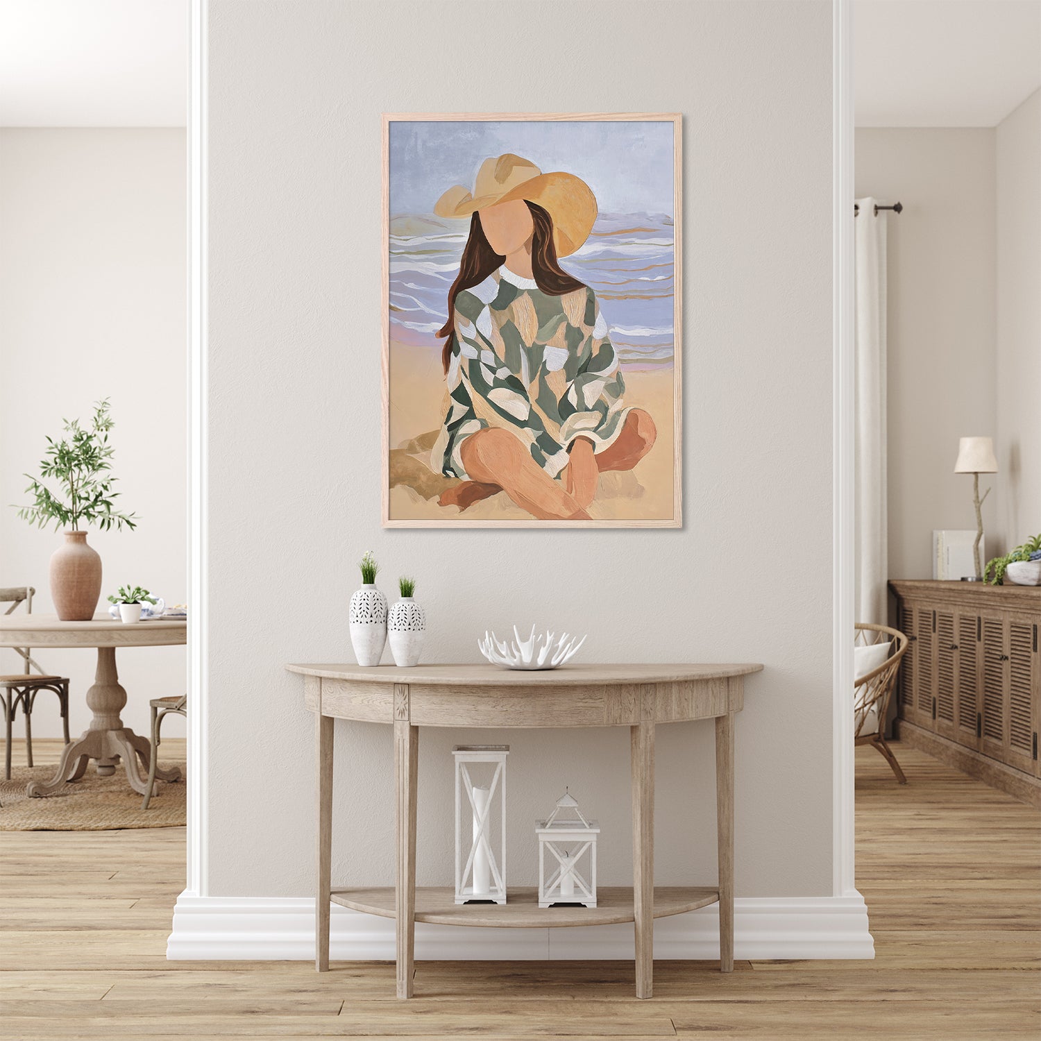 wall-art-print-canvas-poster-framed-Cowgirl Palm-9