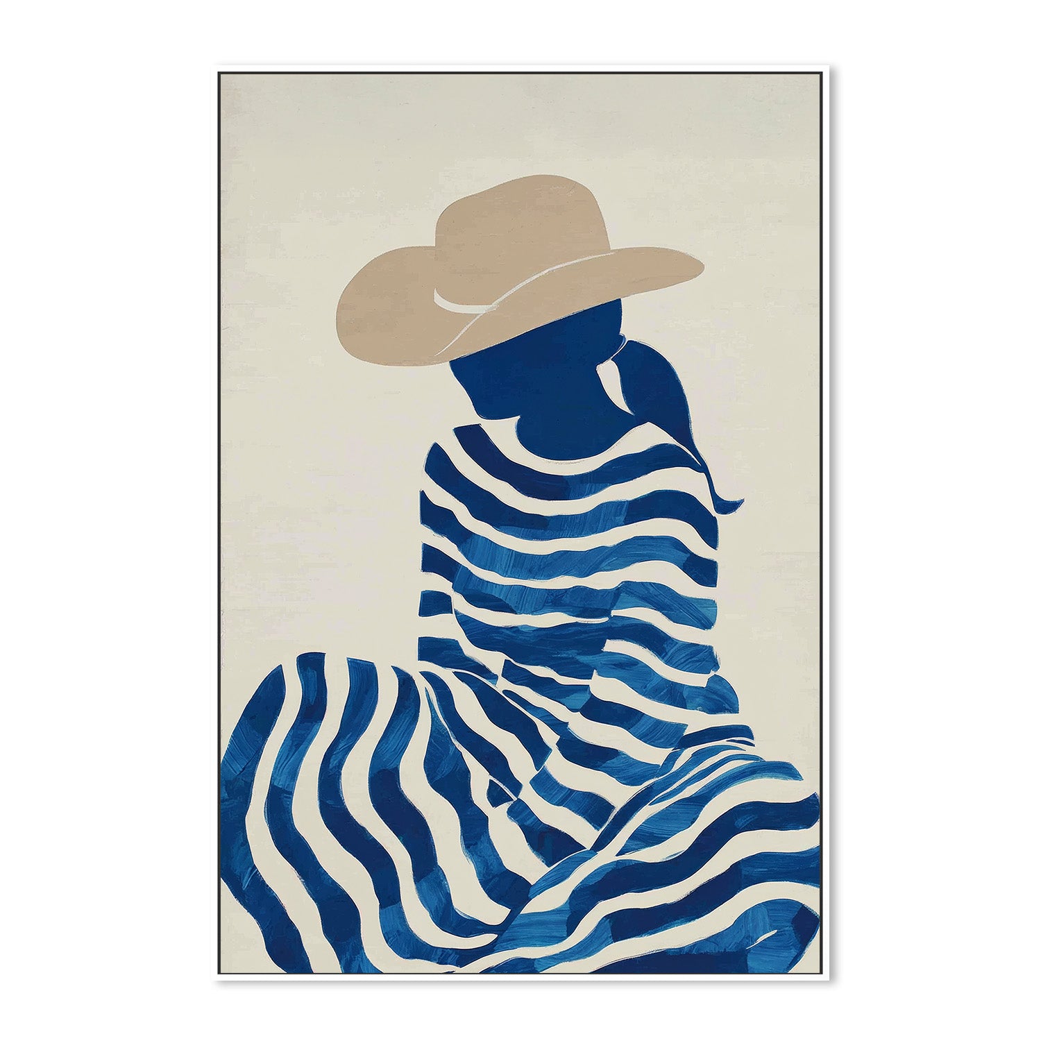 wall-art-print-canvas-poster-framed-Cowgirl Wave-5