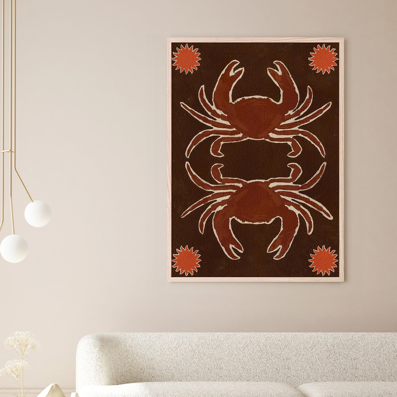 wall-art-print-canvas-poster-framed-Crab Mirror Dance-2