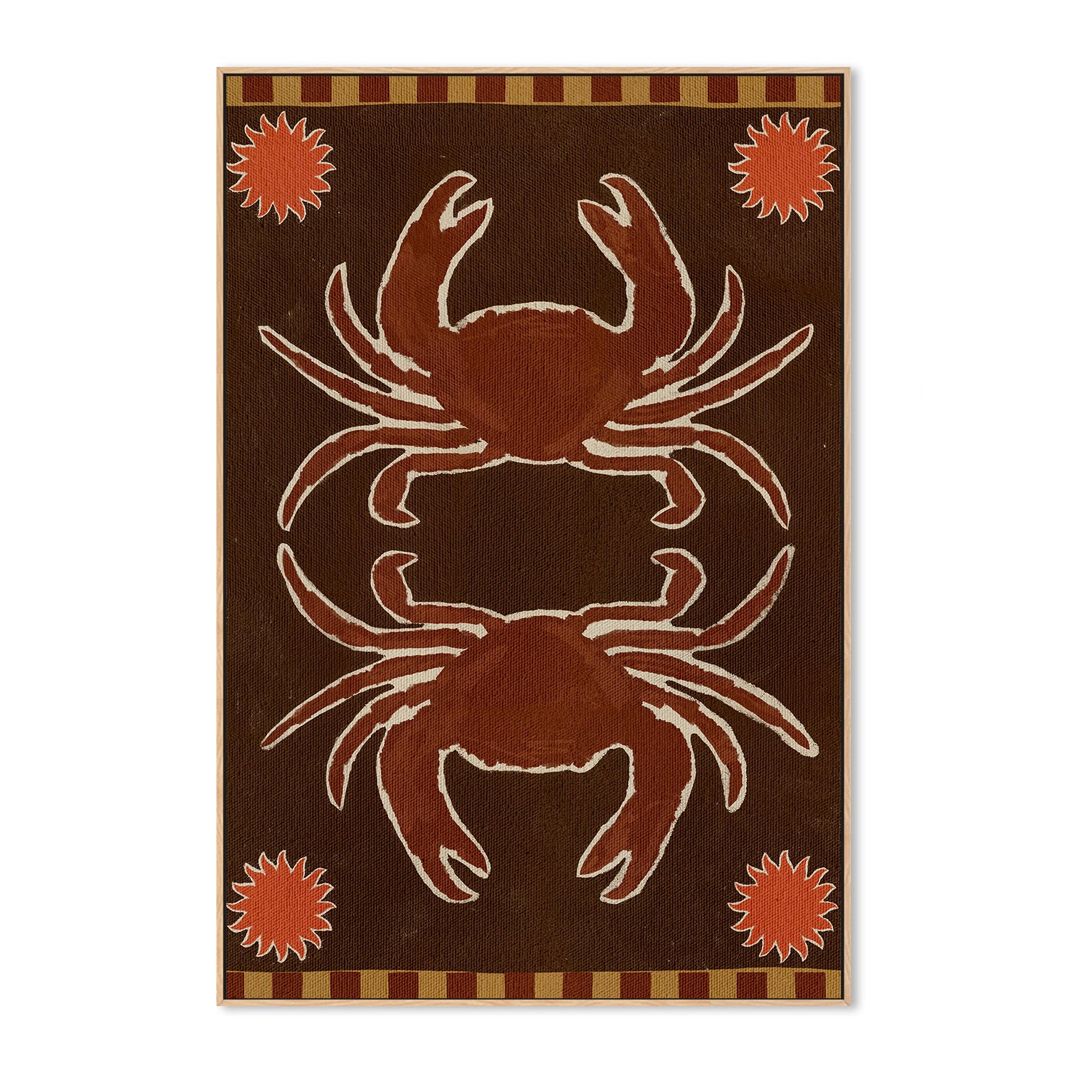 wall-art-print-canvas-poster-framed-Crab Mirror Dance-4