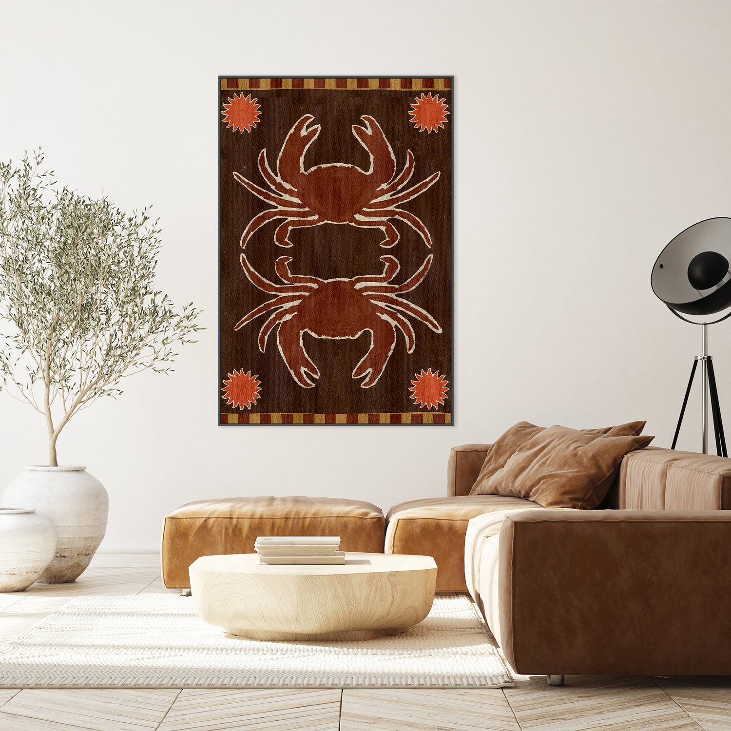 wall-art-print-canvas-poster-framed-Crab Mirror Dance-8