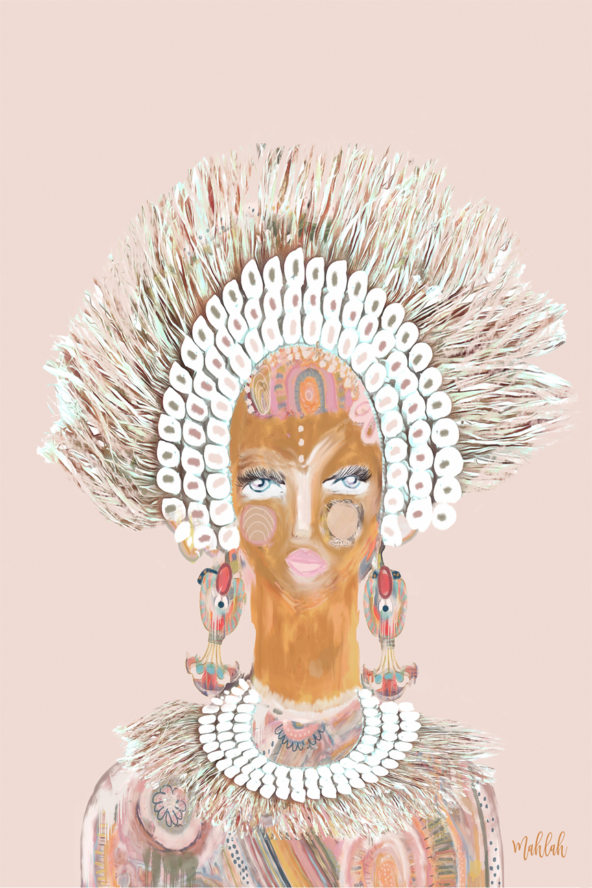 wall-art-print-canvas-poster-framed-Cream Herra , By Inkheart Designs-1