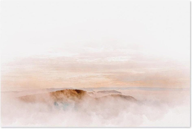 wall-art-print-canvas-poster-framed-Creamy And Blush Hill, Style B-by-Gioia Wall Art-Gioia Wall Art