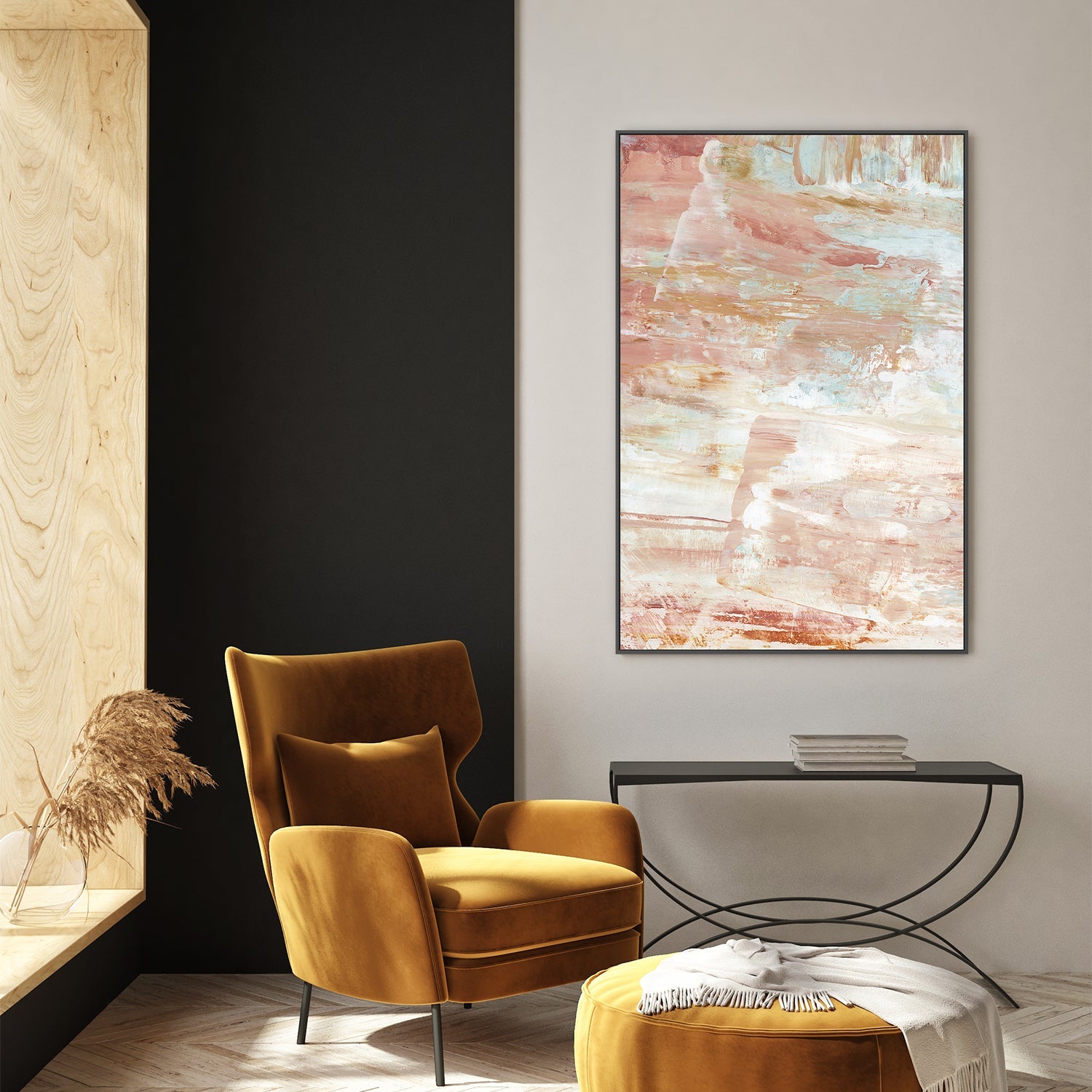 wall-art-print-canvas-poster-framed-Cresting, Style A , By Zelda Cane-7
