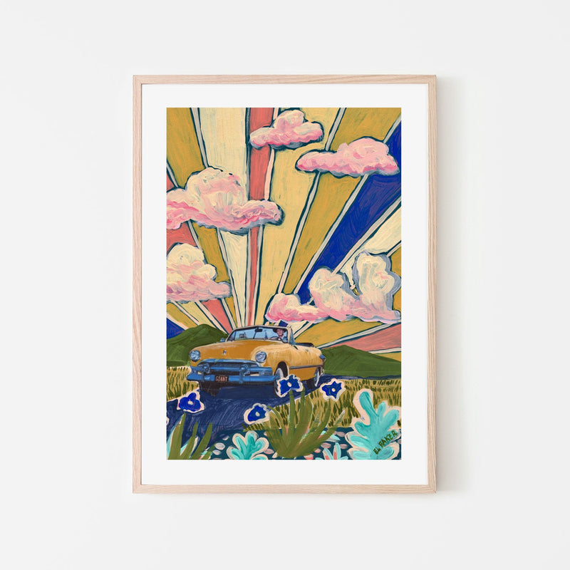 wall-art-print-canvas-poster-framed-Cruising , By Eleanor Baker-6
