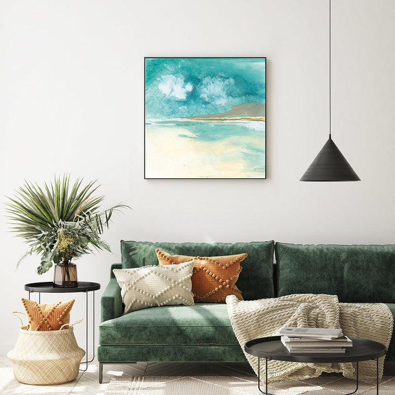 wall-art-print-canvas-poster-framed-Cumulus Emerald, Style A-by-Chris Paschke-Gioia Wall Art