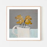 wall-art-print-canvas-poster-framed-Daffodils From The Garden , By Louise O'hara-6