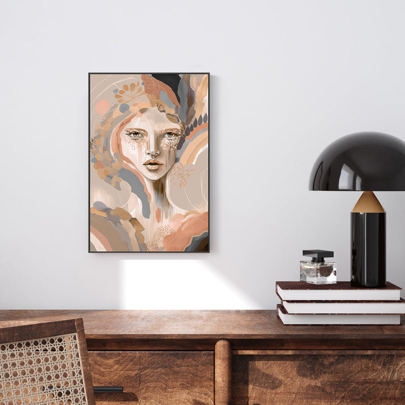 wall-art-print-canvas-poster-framed-Dahlia , By Bella Eve-2