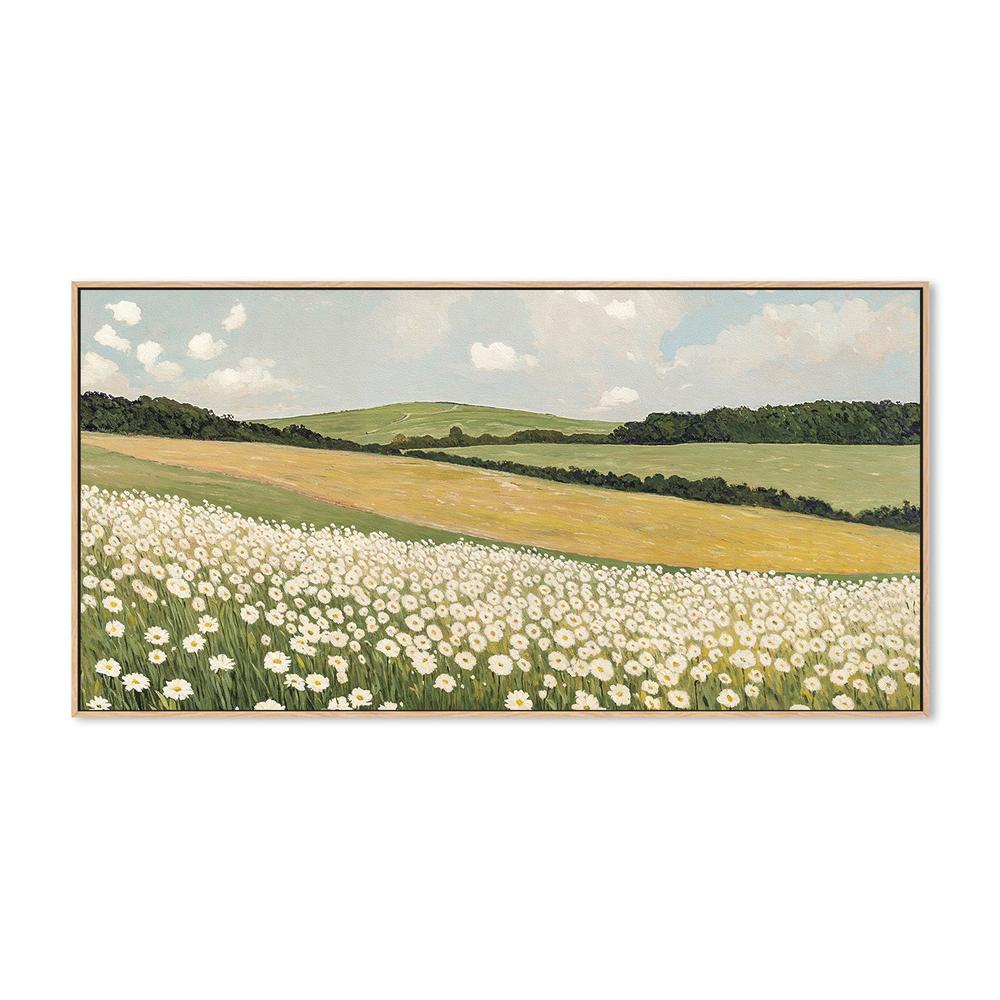 wall-art-print-canvas-poster-framed-Daisy Field , By Lady Hana-4