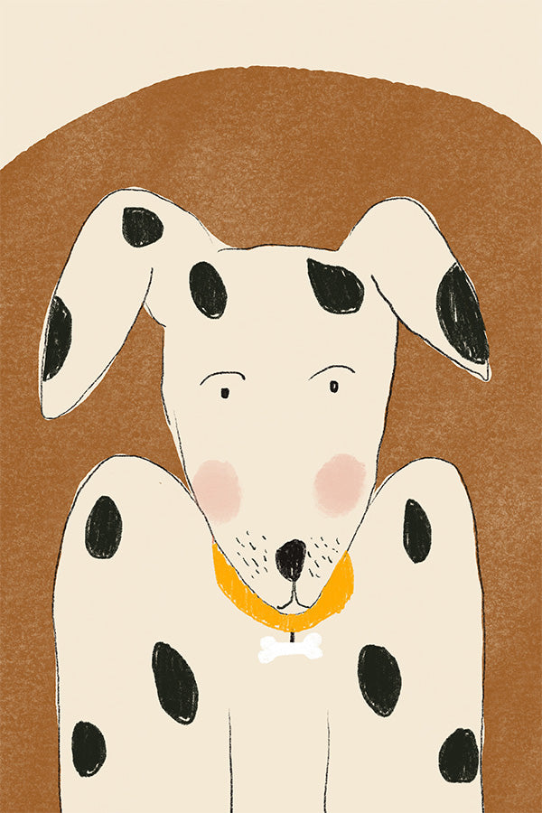 wall-art-print-canvas-poster-framed-Dalmatian Daydream-1