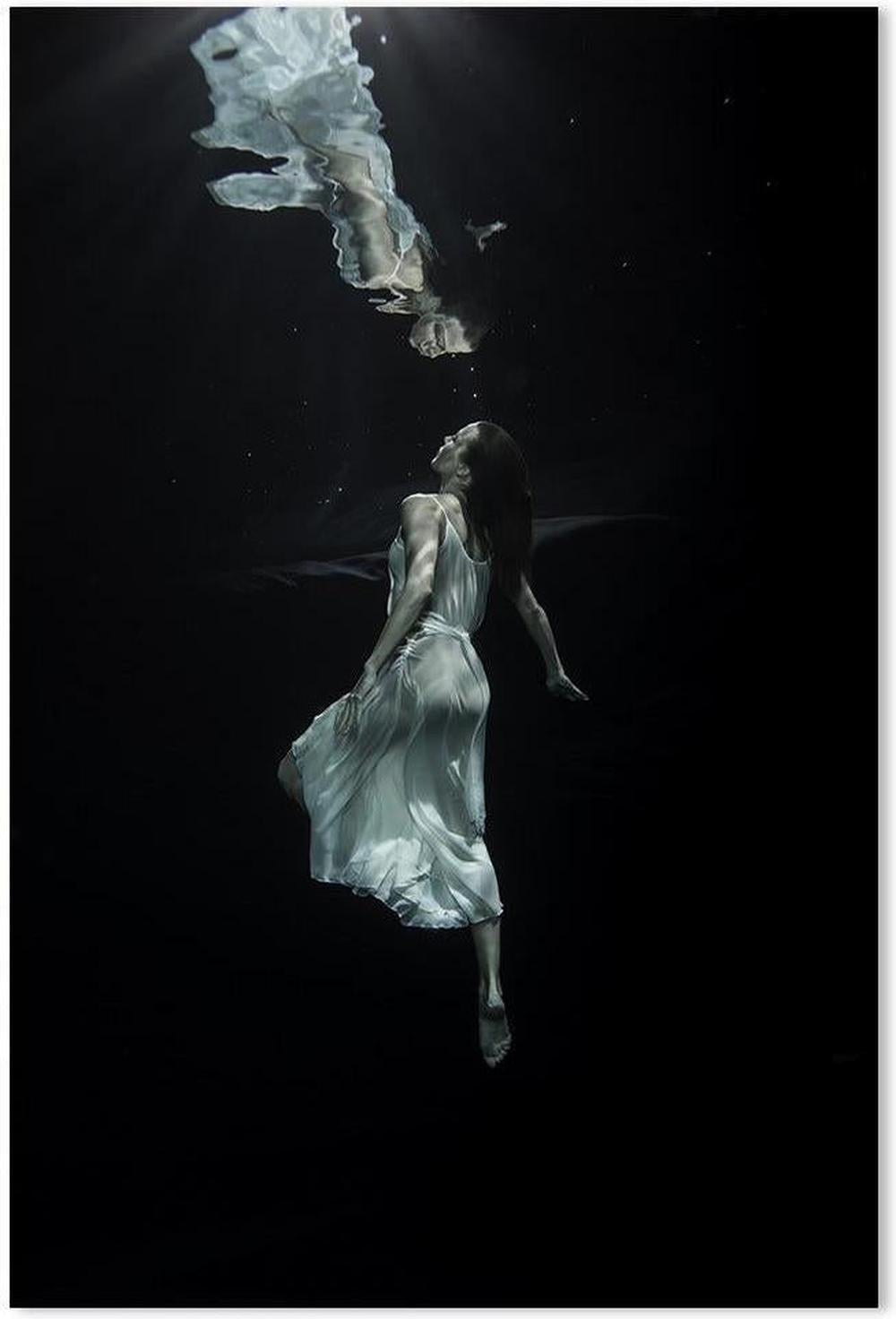 wall-art-print-canvas-poster-framed-Dancing Underwater, Style A-by-Gioia Wall Art-Gioia Wall Art