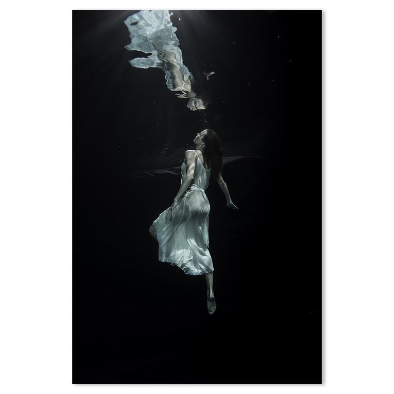 wall-art-print-canvas-poster-framed-Dancing Underwater, Style A-by-Gioia Wall Art-Gioia Wall Art