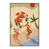 Danse Avec Le Tigre, Style B , By Arty Guava
