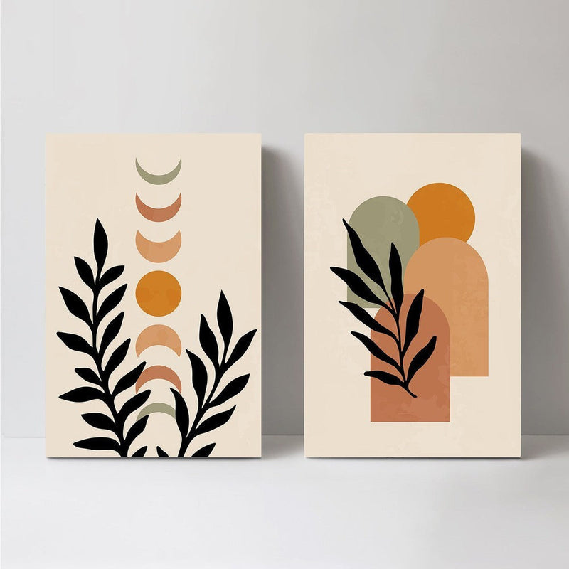 wall-art-print-canvas-poster-framed-Dawns Sun, Set Of 2, Style A-by-Gioia Wall Art-Gioia Wall Art