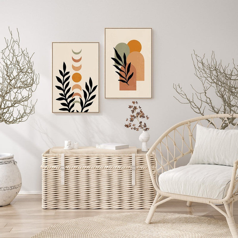 wall-art-print-canvas-poster-framed-Dawns Sun, Set Of 2, Style A-by-Gioia Wall Art-Gioia Wall Art