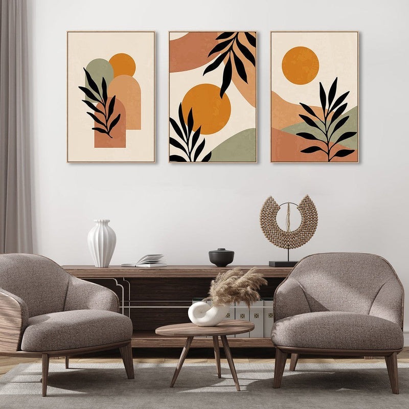 wall-art-print-canvas-poster-framed-Dawns Sun, Set Of 3-by-Gioia Wall Art-Gioia Wall Art