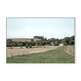 wall-art-print-canvas-poster-framed-Daylesford Hay Bales, Style A , By Tricia Brennan-GIOIA-WALL-ART