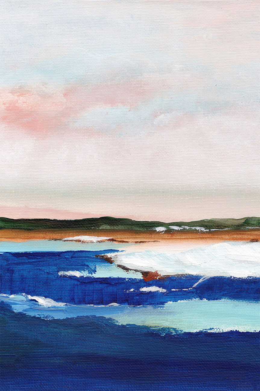 wall-art-print-canvas-poster-framed-Deep Blue , By Nikita Jariwala-1