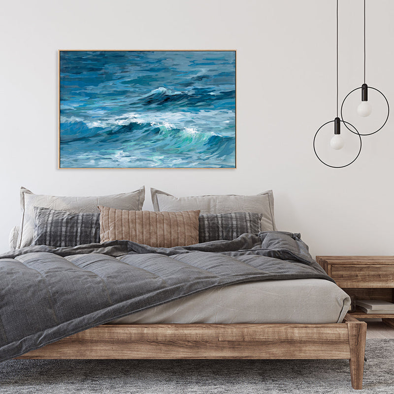 wall-art-print-canvas-poster-framed-Deep Blue Sea-by-Silvia Vassileva-Gioia Wall Art
