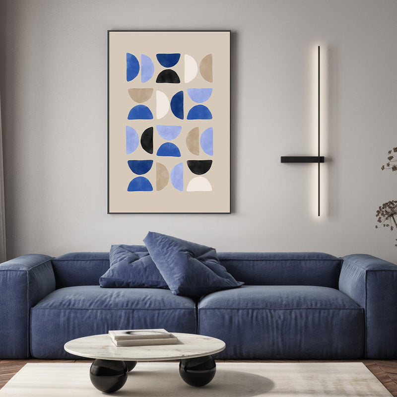 wall-art-print-canvas-poster-framed-Delicate Balance In Mixed Colours , By Elena Ristova-GIOIA-WALL-ART