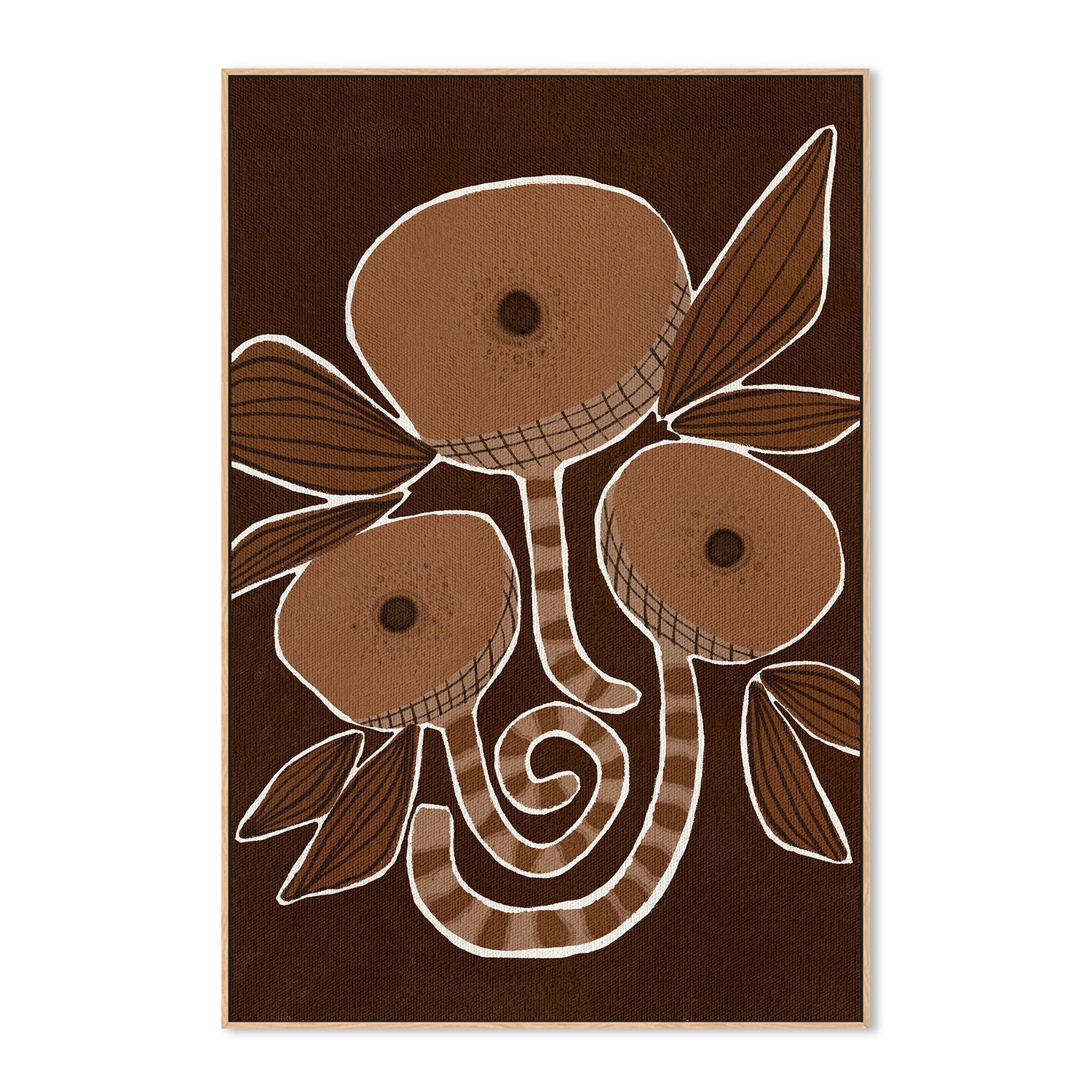 wall-art-print-canvas-poster-framed-Delicate Bloom 11-4