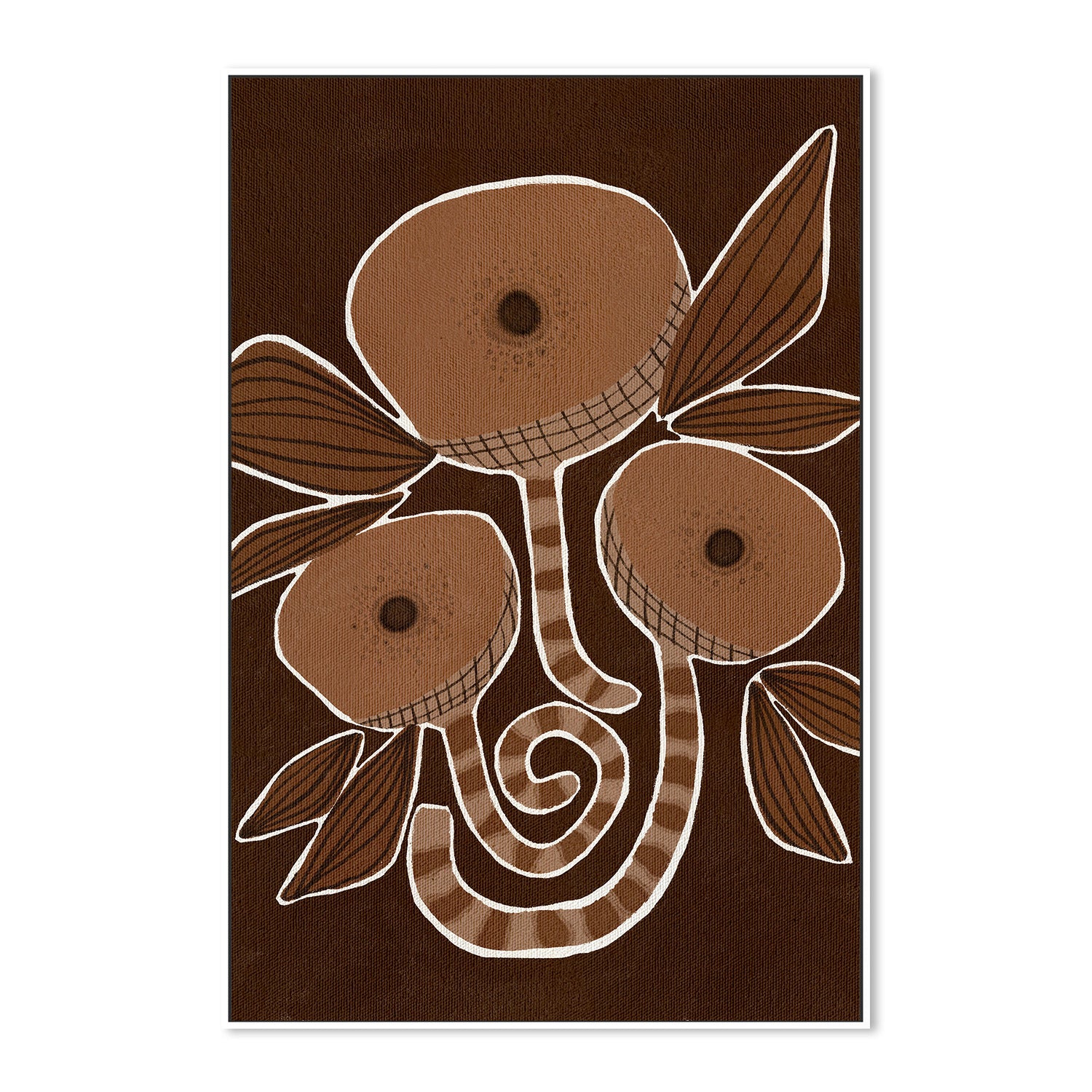 wall-art-print-canvas-poster-framed-Delicate Bloom 11-5