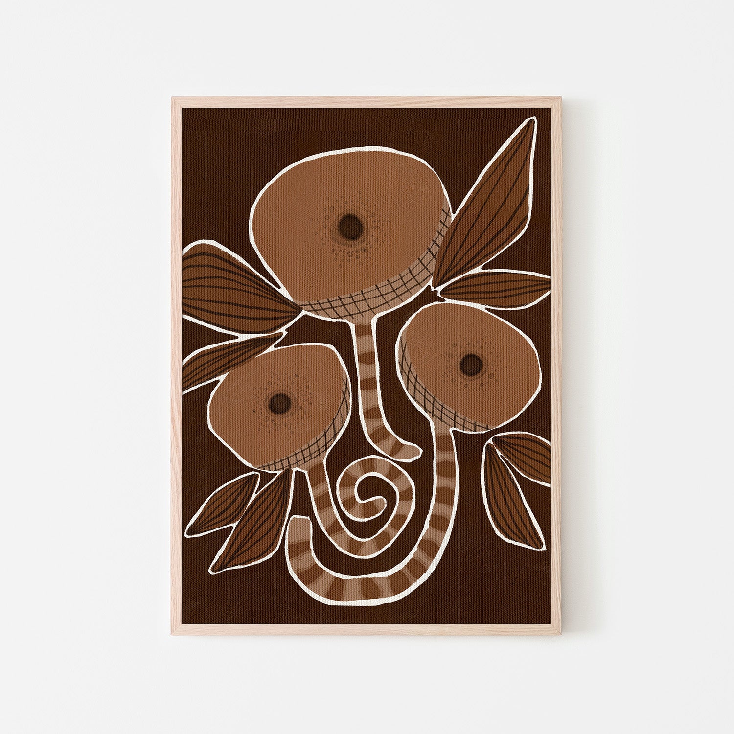 wall-art-print-canvas-poster-framed-Delicate Bloom 11-6