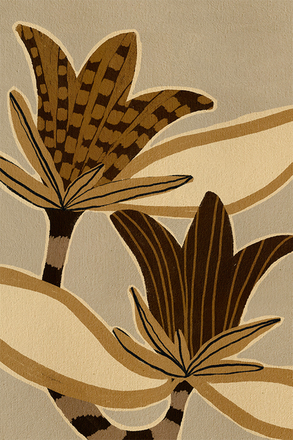 wall-art-print-canvas-poster-framed-Delicate Bloom 12-1