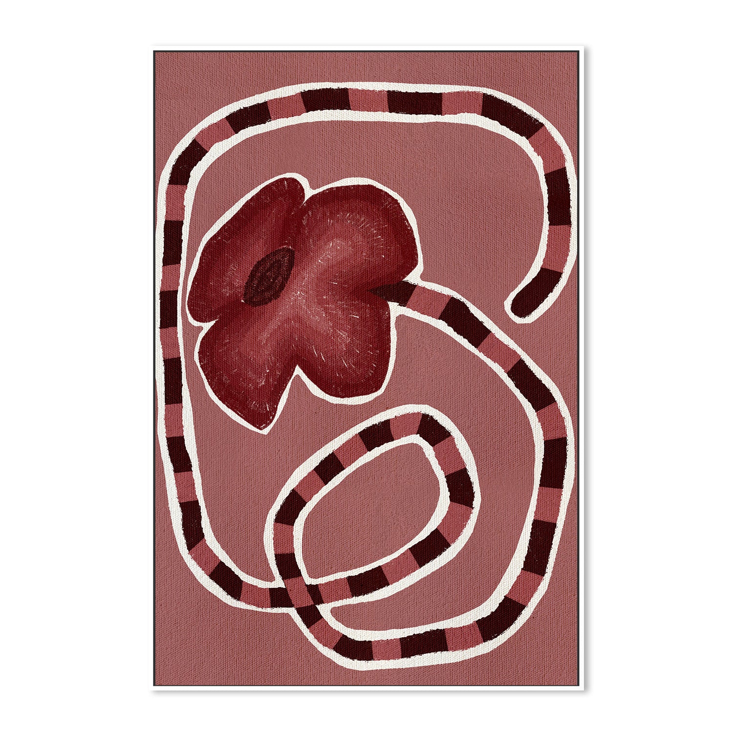 wall-art-print-canvas-poster-framed-Delicate Bloom 15-5