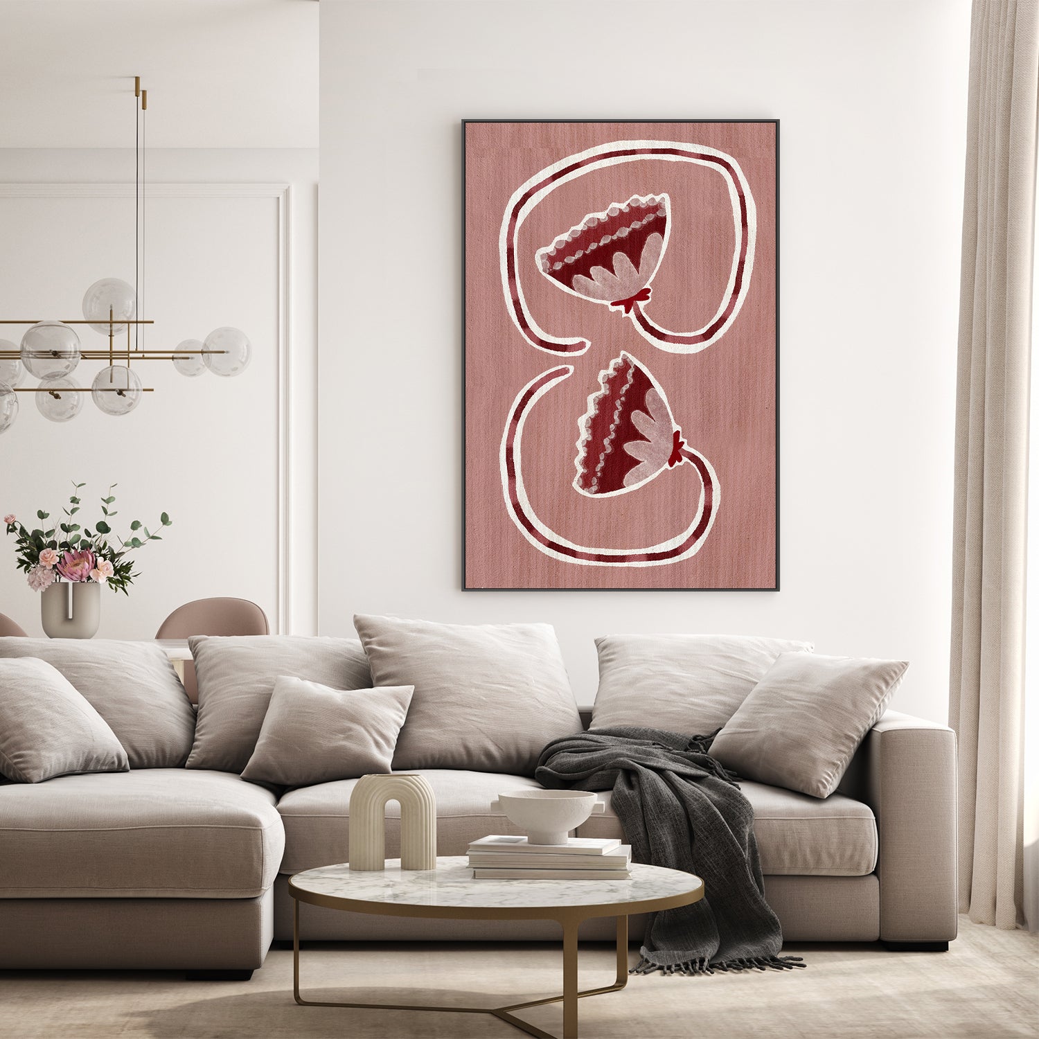 wall-art-print-canvas-poster-framed-Delicate Bloom 16-8