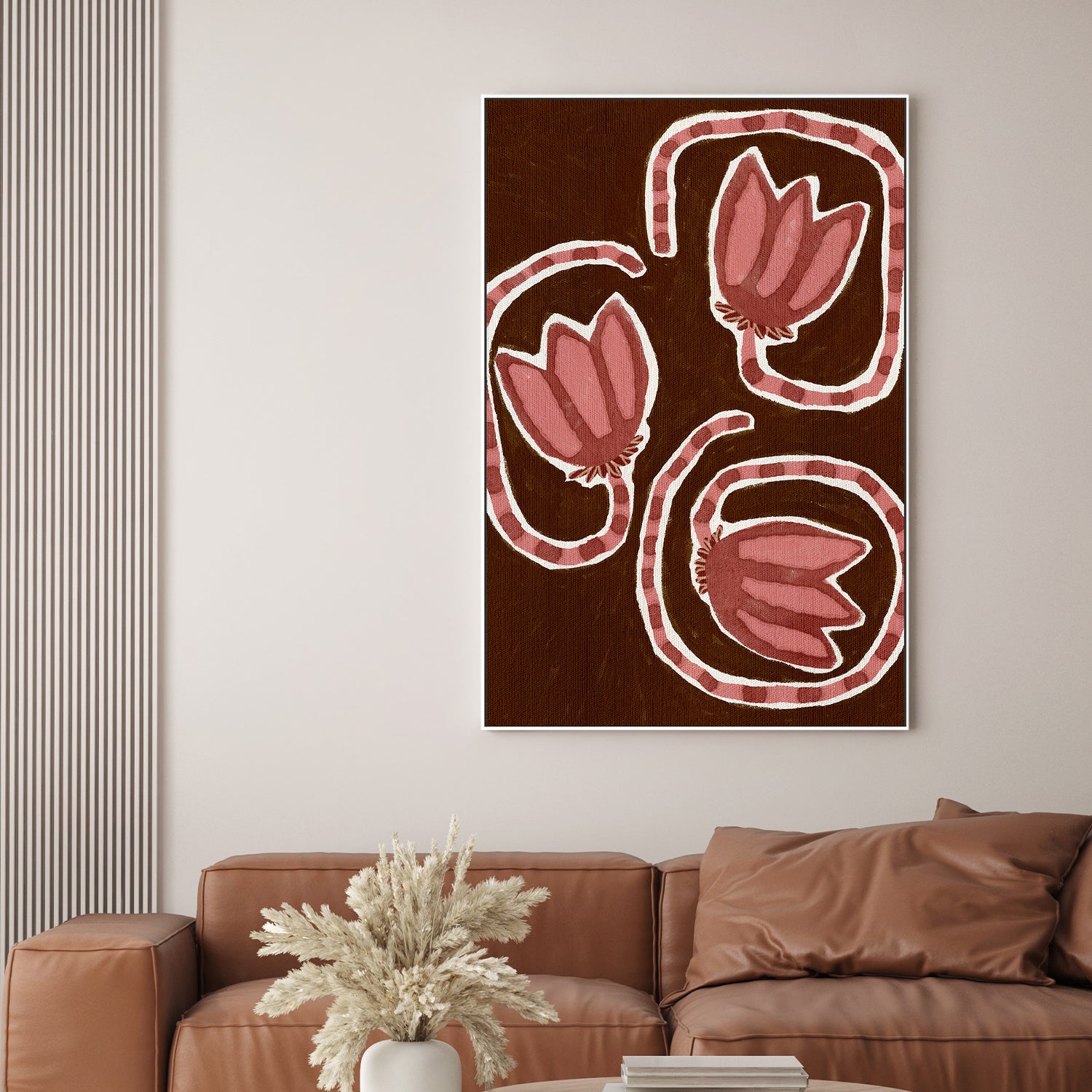 wall-art-print-canvas-poster-framed-Delicate Bloom 19-7