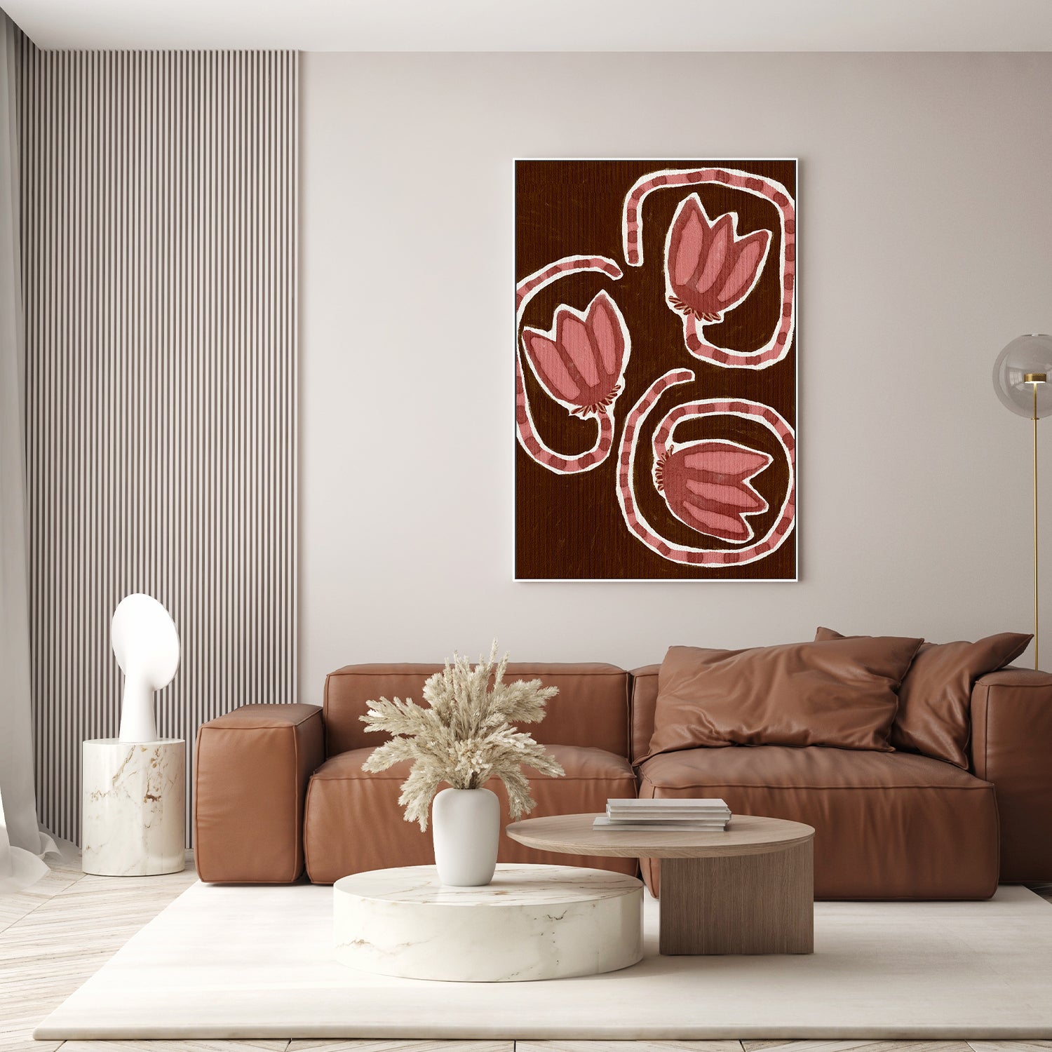 wall-art-print-canvas-poster-framed-Delicate Bloom 19-8