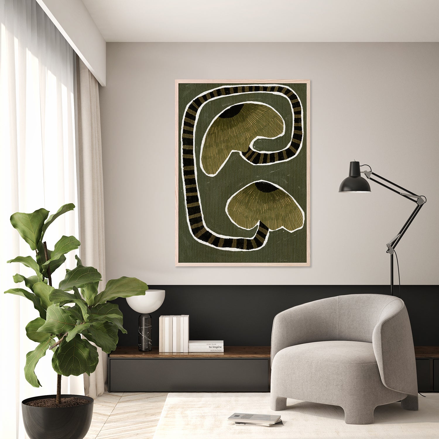 wall-art-print-canvas-poster-framed-Delicate Bloom 20-9
