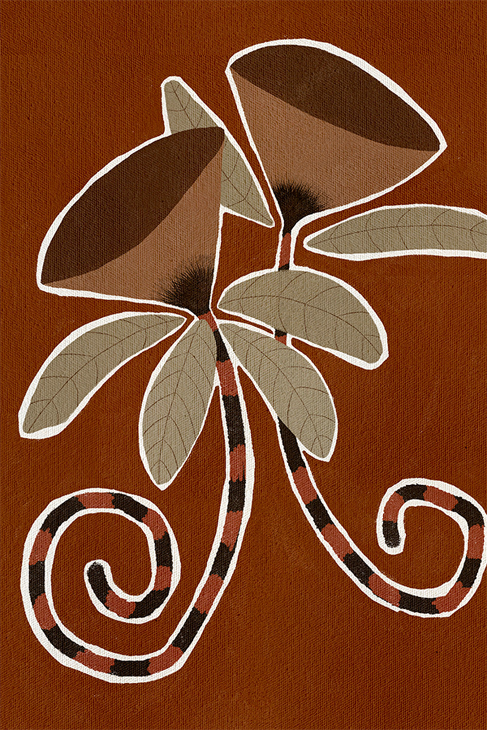 wall-art-print-canvas-poster-framed-Delicate Bloom 3-1