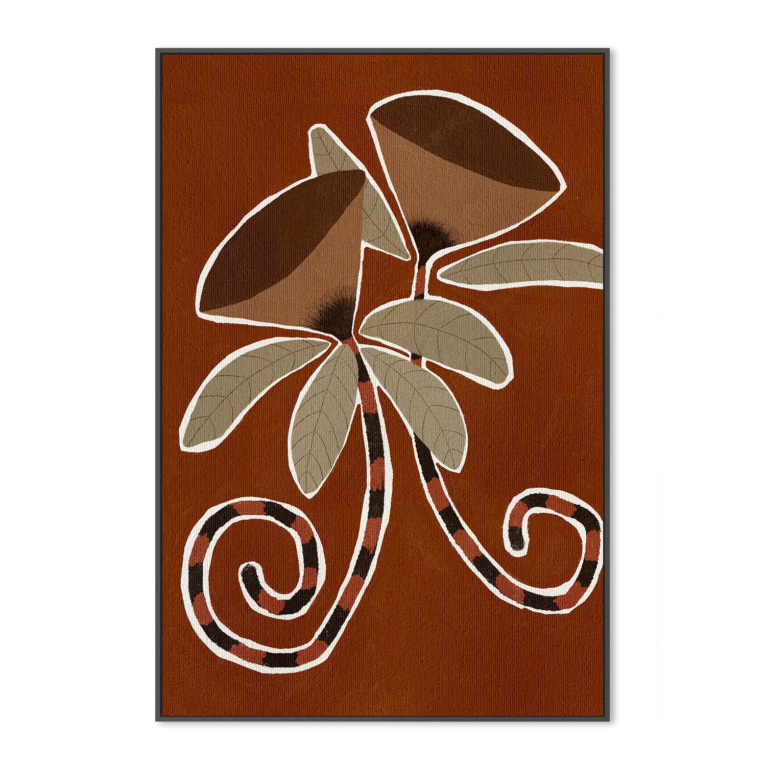wall-art-print-canvas-poster-framed-Delicate Bloom 3-3