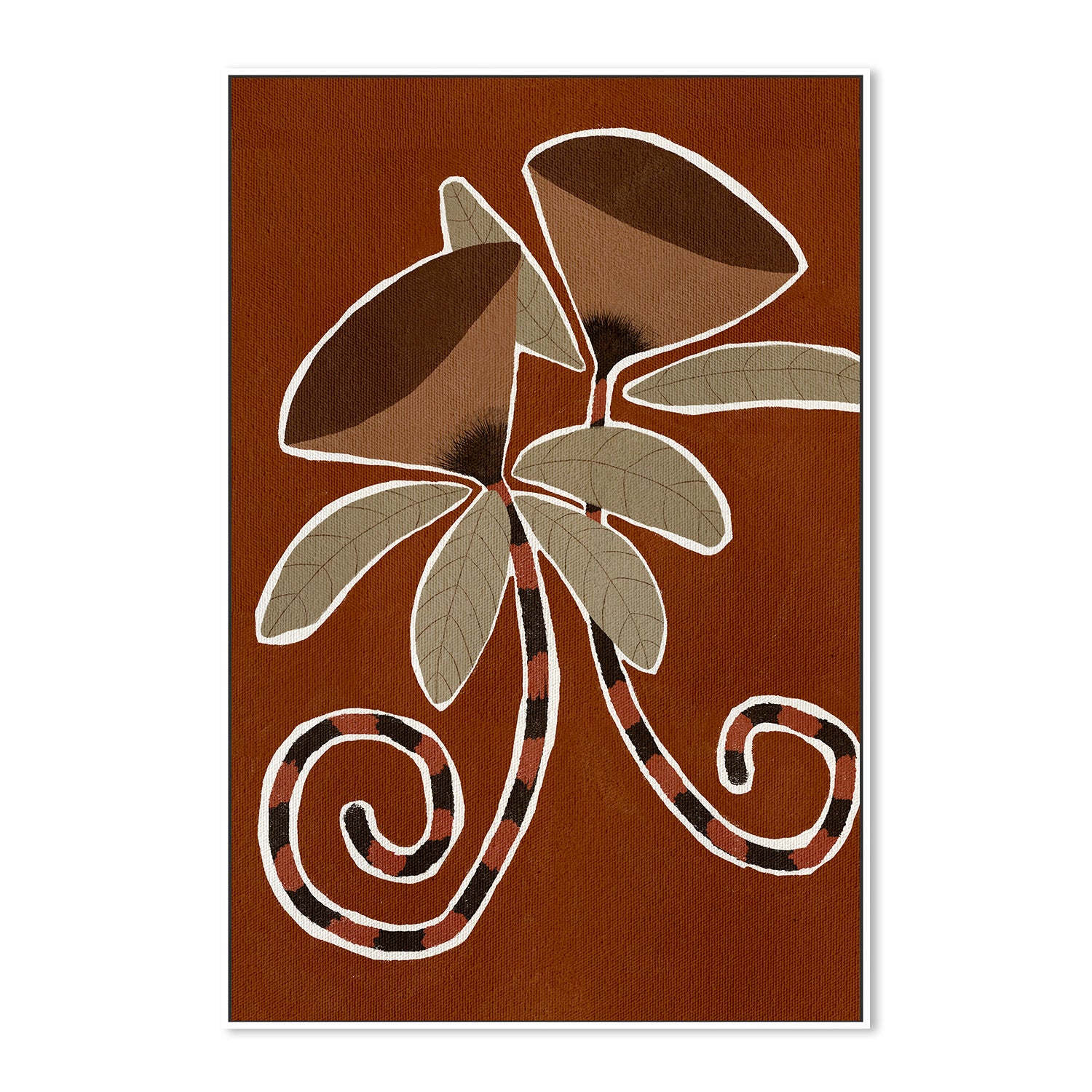 wall-art-print-canvas-poster-framed-Delicate Bloom 3-5
