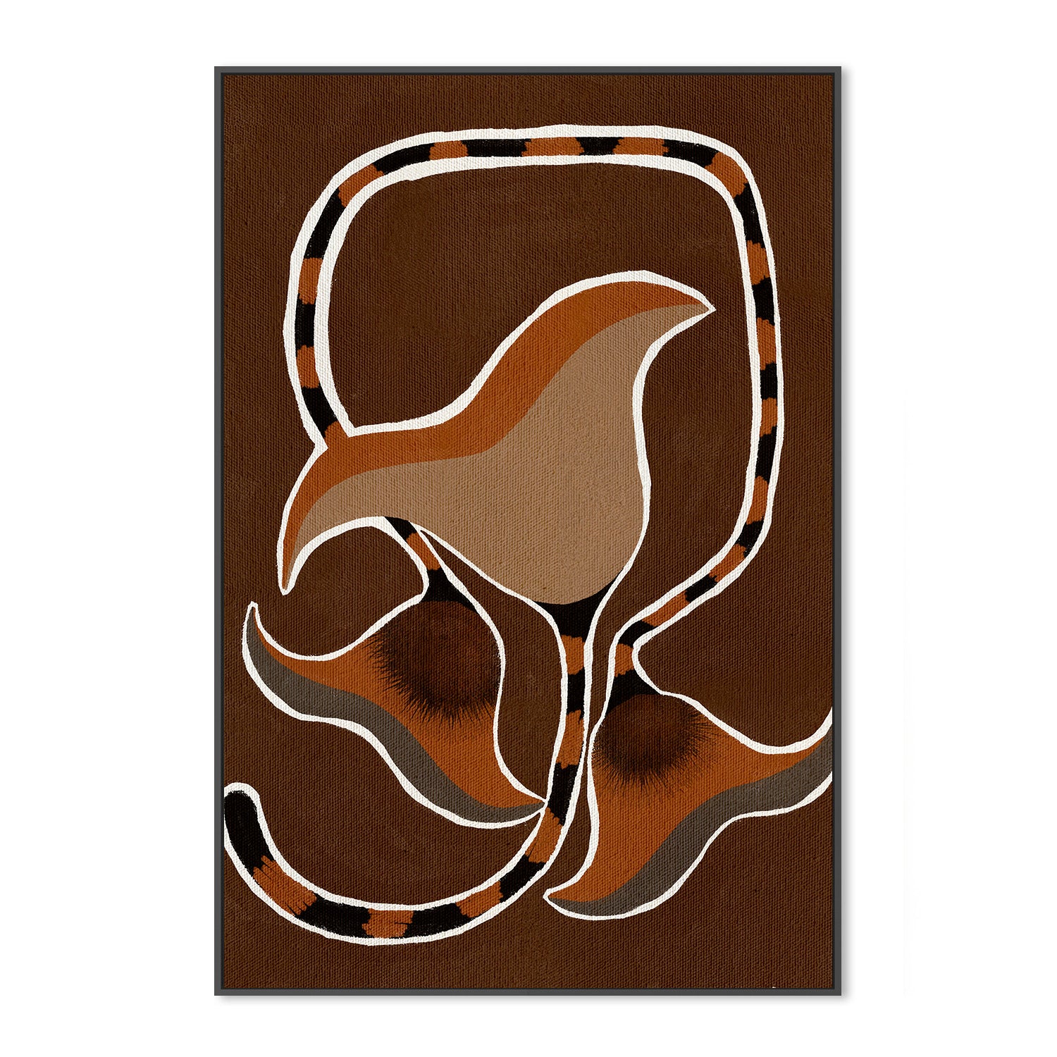 wall-art-print-canvas-poster-framed-Delicate Bloom 4-3