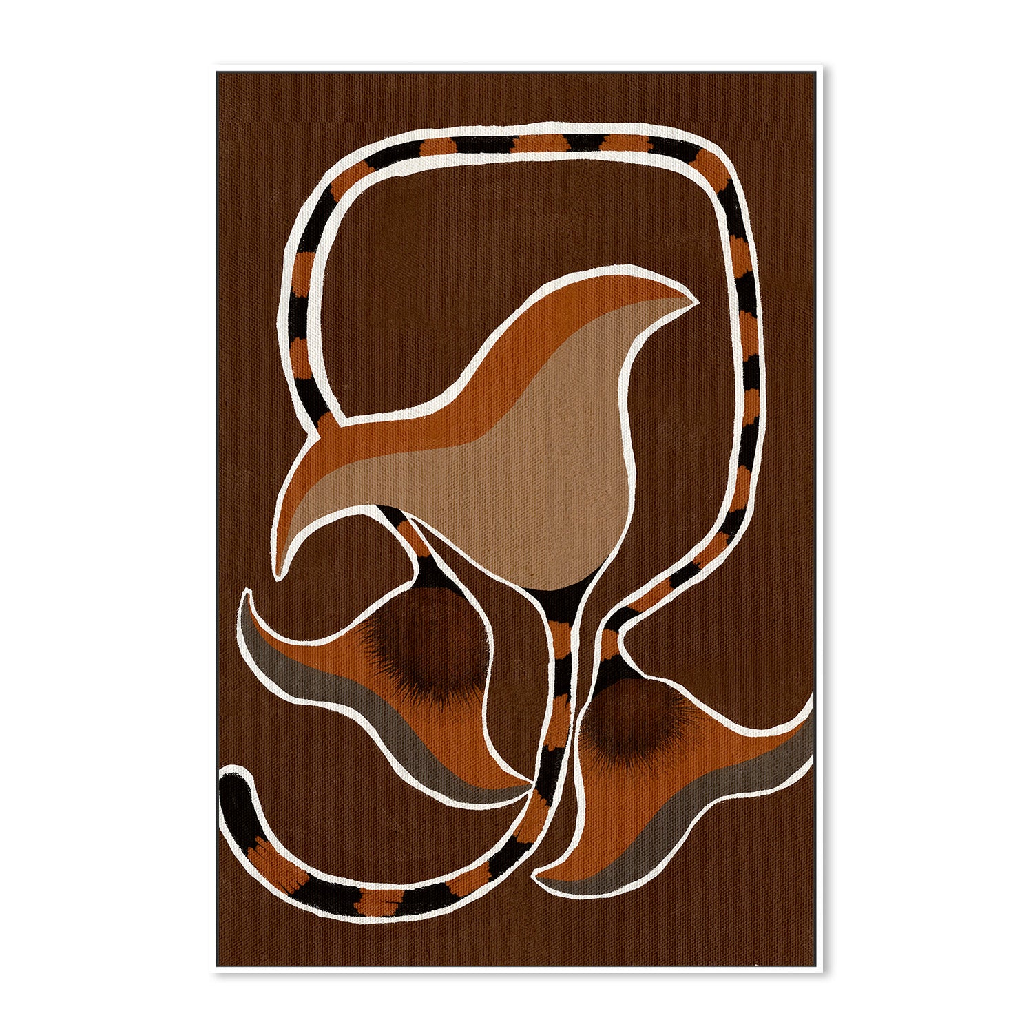 wall-art-print-canvas-poster-framed-Delicate Bloom 4-5