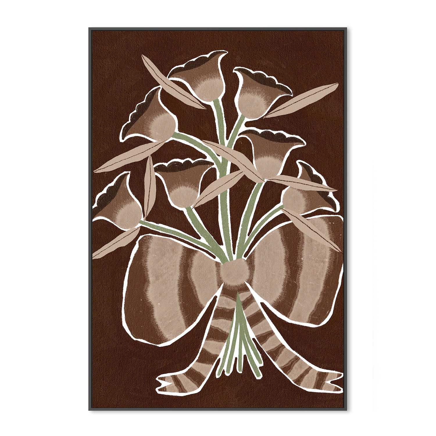 wall-art-print-canvas-poster-framed-Delicate Bloom 6-3