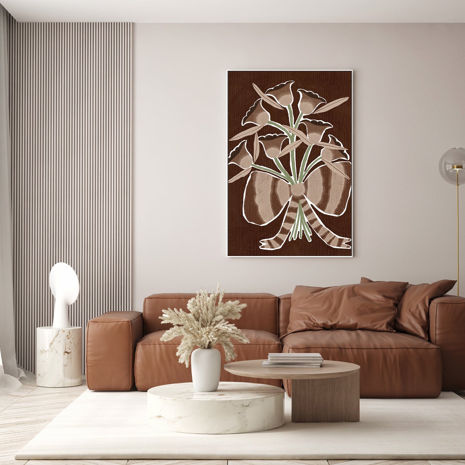 wall-art-print-canvas-poster-framed-Delicate Bloom 6-8